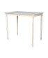 Фото #1 товара Solid Wood Top Table - Turned Legs