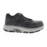 Фото #1 товара Skechers Work Relaxed Fit Max Stout Alloy Toe Mens Black Wide Athletic Shoes