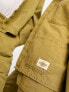 Фото #2 товара Reclaimed Vintage unisex carpenter jacket co-ord in khaki