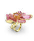 ფოტო #2 პროდუქტის Crystal Flower Pink Florere Cocktail Ring