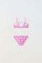 Фото #2 товара 6-14 years/ striped check bikini set