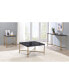 Фото #3 товара Steve Silver Daxton 31.5" Faux Marble Square Cocktail Table