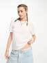 Фото #5 товара Weekday Essence standard t-shirt in white