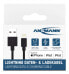 Фото #3 товара Ansmann 1700-0131 - 1 m - Lightning - USB A - Male - Male - Black