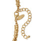 ფოტო #3 პროდუქტის Gold-Tone Green Beaded Circular Pendant 36" Long Necklace, Created for Macy's