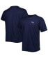 Фото #1 товара Men's Navy New England Patriots Bali Skyline T-shirt
