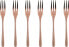 Фото #1 товара Sambonet Sambonet Taste cake fork set 6 pcs copper