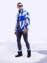 Фото #2 товара ASOS 4505 ski fleece jacket with typo print