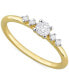 ფოტო #1 პროდუქტის Diamond Engagement Ring (1/3 ct. t.w.) in 14k Gold