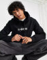 Napapijri Box chest logo hoodie in black