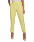 Фото #1 товара Women's Linen-Blend Cuffed Ankle Pants