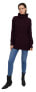 Фото #3 товара Свитер женский Vero Moda VMSAYLA Regular Fit BALLOON LS COWLNK RIB BLOU. BOO 10268496 Вино-цветный