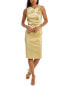 Theia Emmy Cocktail Dress Women's Yellow 8