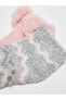 LCW DREAM Desenli Ponpon Detaylı Kadın Ev Çorabı 2'li Paket