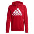 Фото #3 товара Толстовка с капюшоном мужская Adidas Essentials Big Logo Красная