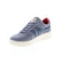Gola Grandslam Suede CMA589 Mens Blue Suede Lace Up Lifestyle Sneakers Shoes