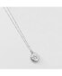 Фото #1 товара invisaWear personal Safety Device - Silver Beaded Chain Necklace