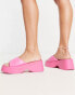 Фото #3 товара Glamorous platform sandals in pink