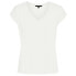 ფოტო #2 პროდუქტის VERO MODA Fill short sleeve v neck T-shirt