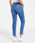 Фото #2 товара Women's Rhinestone Trimmed Skinny Ankle Jeans
