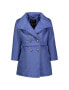 ფოტო #1 პროდუქტის Little Girls Fashion Double-Breasted Faux Wool Coat