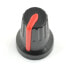 Фото #2 товара Potentiometer knob RCL14 red - 6/14mm - 5 pcs.