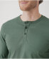 Фото #5 товара Men's Cotton Softspun Long Sleeve Henley