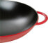 Фото #2 товара STAUB Wok żeliwny z pokrywką Staub - Czerwony, 37 cm