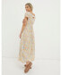 ფოტო #2 პროდუქტის Women's Rae Linen Blend Midi Dress