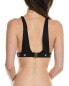 Фото #2 товара Monica Hansen Beachwear Material Girl Halter Bikini Top Women's Black L