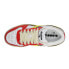 Фото #4 товара Diadora Magic Basket Low Icona Lace Up Mens Red, White Sneakers Casual Shoes 17