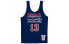 Фото #1 товара Баскетбольная жилетка Mitchell Ness AU 1992 ARPJGS18438-USANAVY92CMU