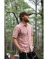 ფოტო #1 პროდუქტის Men's Basin Short Sleeve Woven Shirt