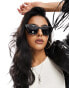 Фото #1 товара & Other Stories cat eye sunglasses in black