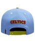 Фото #2 товара Men's Light Blue, Green Boston Celtics Retro Program 2-Tone Snapback Hat