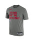 Men's Heather Gray Toronto Raptors 2023/24 Sideline Legend Performance Practice T-shirt