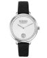 Фото #1 товара Наручные часы Tissot official Interchangeable Black Leather Watch Strap.