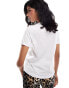 Noisy May short sleeve t-shirt in white