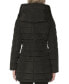 ფოტო #2 პროდუქტის Women's Bibbed Hooded Puffer Coat