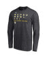 Men's Charcoal Los Angeles Rams Super Bowl LVI Champions Big and Tall Signature Roster Long Sleeve T-shirt
