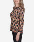 ფოტო #4 პროდუქტის Women's Rue Rivoli Cozy Beaded Split Neck Top