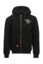 Hoodie West Coast Choppers Motorcycle CO. Zip Schwarz