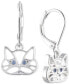 Фото #1 товара Серьги Pet Friends Jewelry Blue Crystal Cat