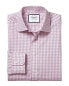 Charles Tyrwhitt Slim Fit Egyptian Poplin Check Shirt Men's