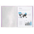 Фото #2 товара LIDERPAPEL Showcase folder 40 polypropylene covers DIN A4 opaque lavender