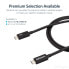 Фото #8 товара StarTech.com 1m Thunderbolt 3 (20Gbps) USB-C Cable - Thunderbolt - USB - and DisplayPort Compatible - Male - Male - 1 m - Black - Nickel - 20 Gbit/s
