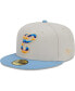 Фото #2 товара Men's Natural Chicago White Sox Beach Front 59FIFTY Fitted Hat