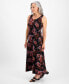 ფოტო #2 პროდუქტის Petite Palm Perfection Knit Maxi Dress, Created for Macy's