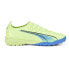 Фото #1 товара Puma Ultra Ultimate Cage Turf Soccer Mens Yellow Sneakers Athletic Shoes 1068930