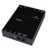 Фото #1 товара StarTech.com HDMI Video Over IP Gigabit LAN Ethernet Receiver for ST12MHDLAN - 1080p - 1920 x 1200 pixels - AV receiver - 100 m - Black
